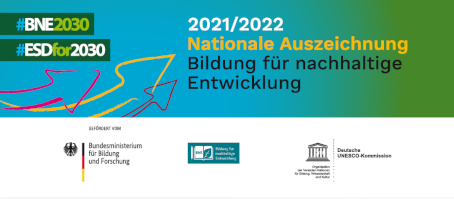 Nationale Auszeichnung Bildung für nachhaltige Entwicklung
